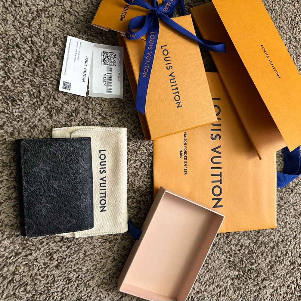 Louis Vuitton Black Card Wallet